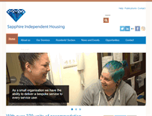 Tablet Screenshot of irishcentrehousing.org